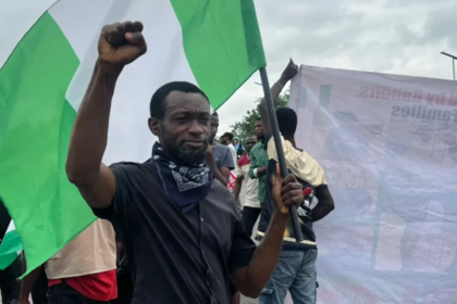 #EndBadGovernance protesters